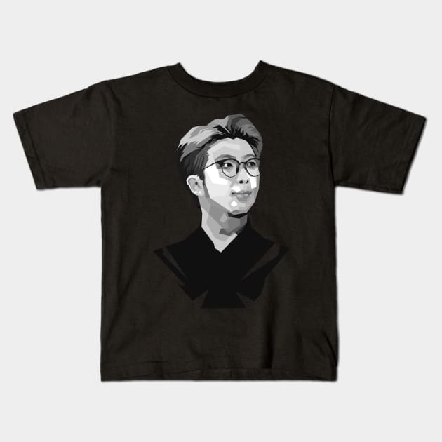 Bts RM kim namjoon Kids T-Shirt by Danwpap2